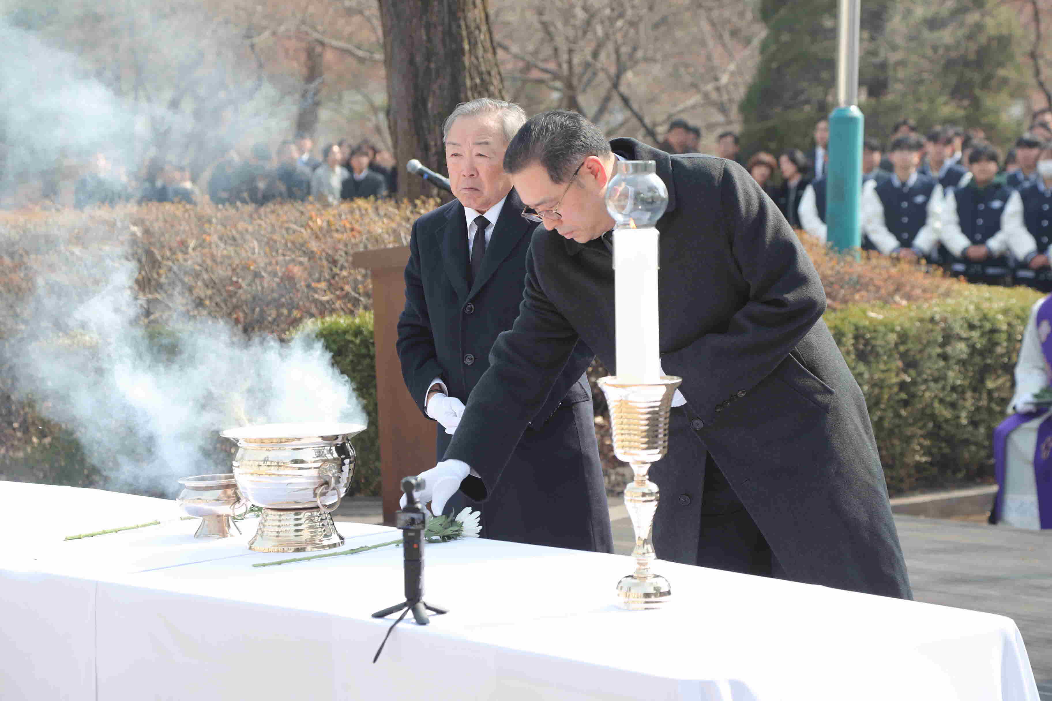 설립자 일송 윤덕선 박사 30주기 추도식